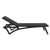 Pacific Sling Chaise Lounge Black - Black ISP089-BLA-BLA - 1