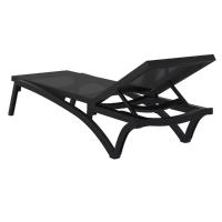 Pacific Sling Chaise Lounge Black - Black ISP089-BLA-BLA - 2