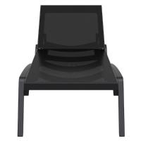 Pacific Sling Chaise Lounge Black - Black ISP089-BLA-BLA - 3