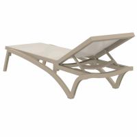 Pacific Sling Chaise Lounge Taupe - Taupe ISP089-DVR-DVR - 2