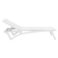 Pacific Sling Chaise Lounge White - White ISP089-WHI-WHI - 1