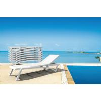 Pacific Sling Chaise Lounge White - Blue ISP089-WHI-BLU - 16