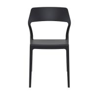 Snow Dining Chair Black ISP092-BLA - 4