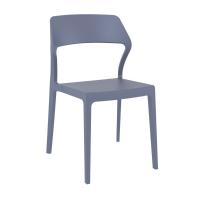 Snow Dining Chair Dark Gray ISP092-DGR