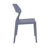 Snow Dining Chair Dark Gray ISP092-DGR - 1
