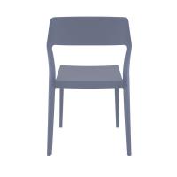 Snow Dining Chair Dark Gray ISP092-DGR - 3