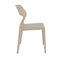 Snow Dining Chair Taupe ISP092-DVR - 1