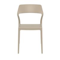 Snow Dining Chair Taupe ISP092-DVR - 4