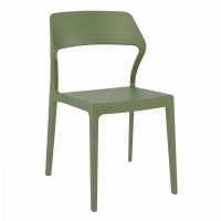 Snow Dining Chair Olive Green ISP092-OLG