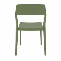 Snow Dining Chair Olive Green ISP092-OLG - 4