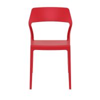 Snow Dining Chair Red ISP092-RED - 4