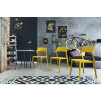Snow Dining Chair Black ISP092-BLA - 14