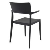 Plus Arm Chair Black ISP093-BLA - 1