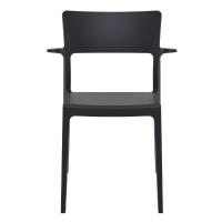 Plus Arm Chair Black ISP093-BLA - 2