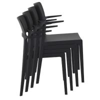 Plus Arm Chair Black ISP093-BLA - 5