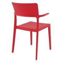 Plus Arm Chair Red ISP093-RED - 1