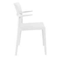 Plus Arm Chair White ISP093-WHI - 3