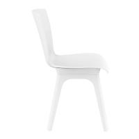 Mio PP Dining Chair White ISP094-WHI-WHI - 3