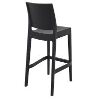 Maya Resin Outdoor Barstool Black ISP099-BLA - 2