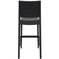 Maya Resin Outdoor Barstool Black ISP099-BLA - 3