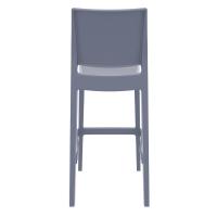 Maya Resin Outdoor Barstool Dark Gray ISP099-DGR - 3