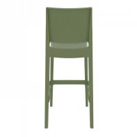 Maya Resin Outdoor Barstool Olive Green ISP099-OLG - 4