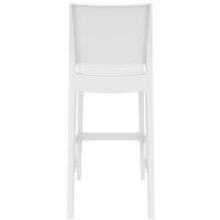 Maya Resin Outdoor Barstool White ISP099-WHI - 3