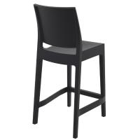 Maya Resin Outdoor Counter Stool Black ISP100-BLA - 2