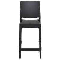 Maya Resin Outdoor Counter Stool Black ISP100-BLA - 4