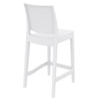 Maya Resin Outdoor Counter Stool White ISP100-WHI - 2