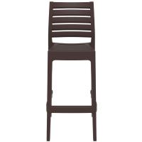 Ares Resin Outdoor Barstool Brown ISP101-BRW - 4