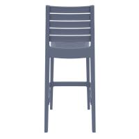 Ares Resin Outdoor Barstool Dark Gray ISP101-DGR - 3