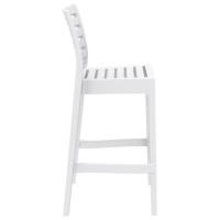 Ares Resin Outdoor Barstool White ISP101-WHI - 1