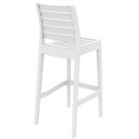 Ares Resin Outdoor Barstool White ISP101-WHI - 2