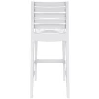 Ares Resin Outdoor Barstool White ISP101-WHI - 3