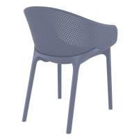 Sky Outdoor-Indoor Armchair Dark Gray ISP102-DGR - 1