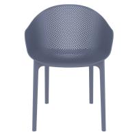 Sky Outdoor-Indoor Armchair Dark Gray ISP102-DGR - 2