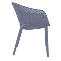 Sky Outdoor-Indoor Armchair Dark Gray ISP102-DGR - 3