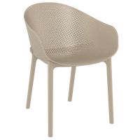 Sky Outdoor-Indoor Armchair Taupe ISP102-DVR