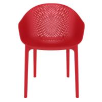 Sky Outdoor-Indoor Armchair Red ISP102-RED - 2