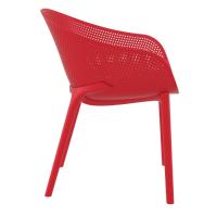 Sky Outdoor-Indoor Armchair Red ISP102-RED - 3