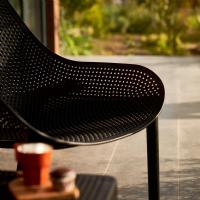 Sky Outdoor Indoor Lounge Chair Black ISP103-BLA - 2