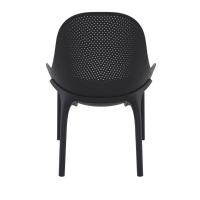 Sky Outdoor Indoor Lounge Chair Black ISP103-BLA - 11