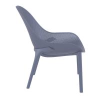 Sky Outdoor Indoor Lounge Chair Dark Gray ISP103-DGR - 3