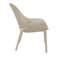 Sky Outdoor Indoor Lounge Chair Taupe ISP103-DVR - 3