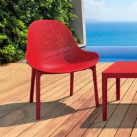 Sky Outdoor Indoor Lounge Chair Red ISP103-RED - 5