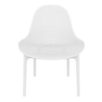 Sky Outdoor Indoor Lounge Chair White ISP103-WHI - 2