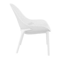 Sky Outdoor Indoor Lounge Chair White ISP103-WHI - 3