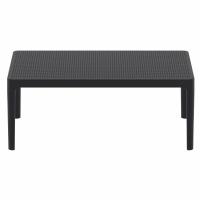 Sky Outdoor Coffee Table Black ISP104-BLA - 2