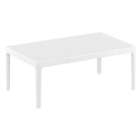 Sky Outdoor Coffee Table White ISP104-WHI